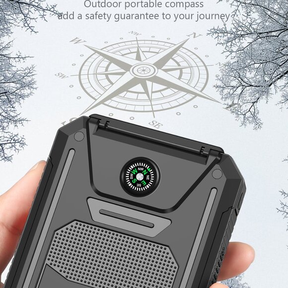 Solar Power Bank 20100mAh, 20W PD Fast Charging Portable Charger - Picture 9 of 15